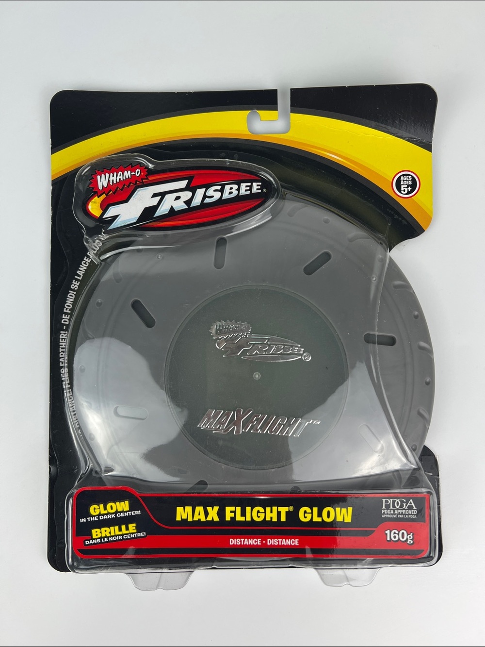 NEW  - Wham-O Max Flight Glow Frisbee Disc Teal